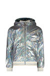 Zilver/blauw/paars