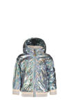 Zilver/blauw/paars