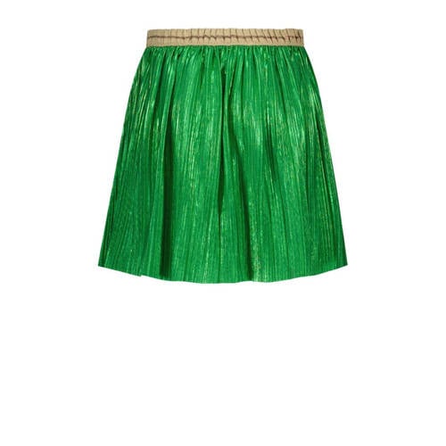 Like Flo metallic rok felgroen Meisjes Polyester Effen 104