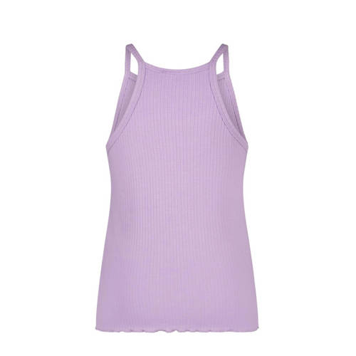 Like Flo singlet lila Paars Meisjes Viscose Ronde hals Effen 110