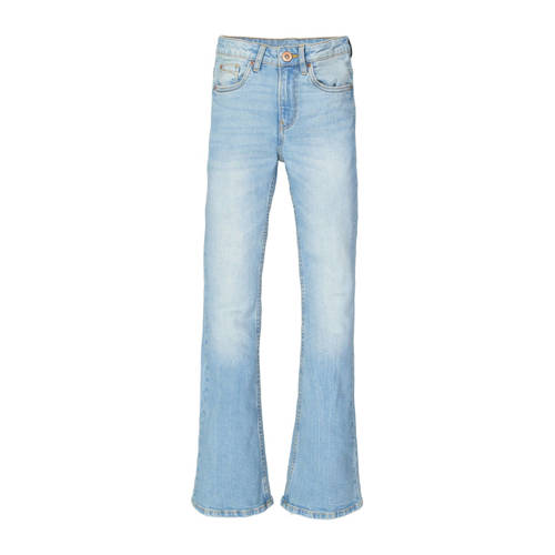 Garcia high waist flared jeans Rianna flared medium used Blauw Meisjes Stretchdenim