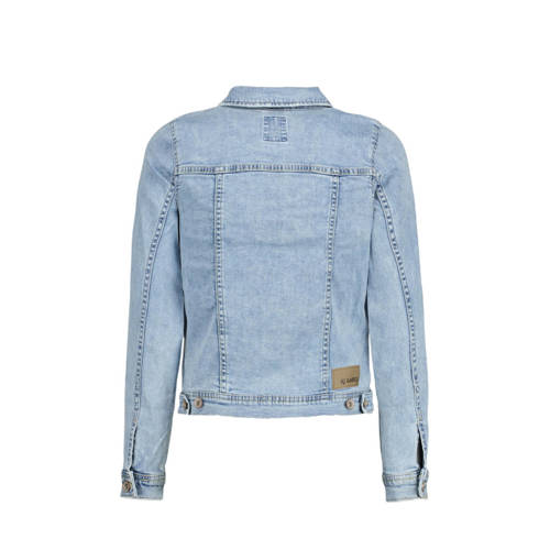 Garcia spijkerjas Chiara blauw Meisjes Stretchdenim Klassieke kraag Effen 128 134