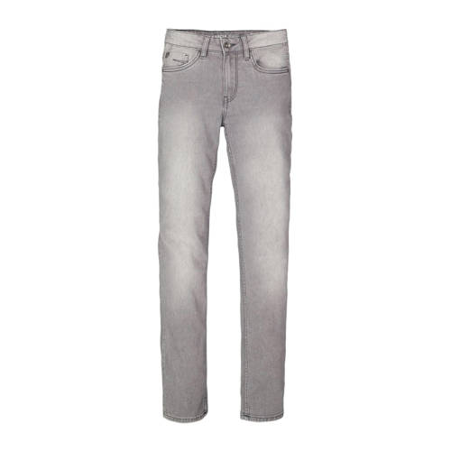 Garcia slim fit jeans Tavio medium used Grijs Jongens Stretchdenim Effen