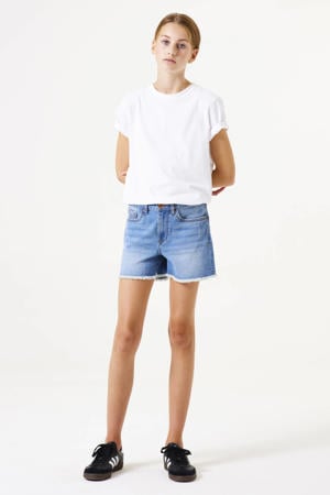 high waist slim fit denim short Rianna short medium used denim