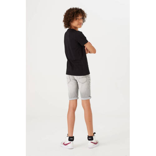 Garcia slim fit denim short Tavio short light used grey Korte broek Grijs Jongens Jog denim 170