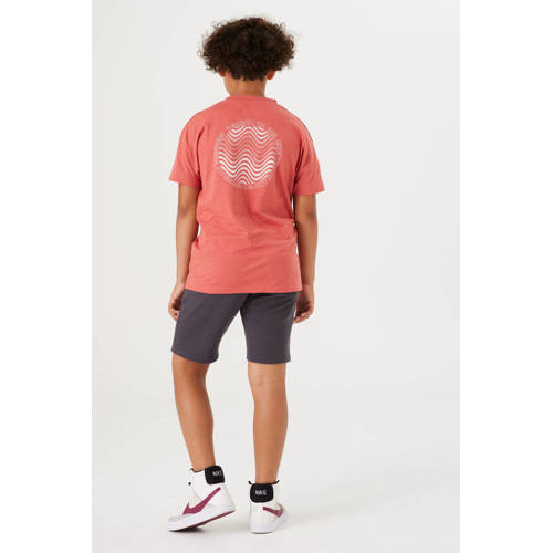 Garcia sweatshort donkergrijs Korte broek Effen 164