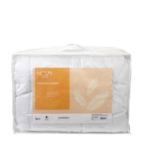NOUS Living donzen enkel dekbed Wit 200*200 | Dekbed van