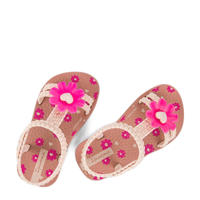 thumbnail: Ipanema Daisy Baby  gebloemde sandalen beige/roze