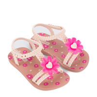 thumbnail: Ipanema Daisy Baby  gebloemde sandalen beige/roze