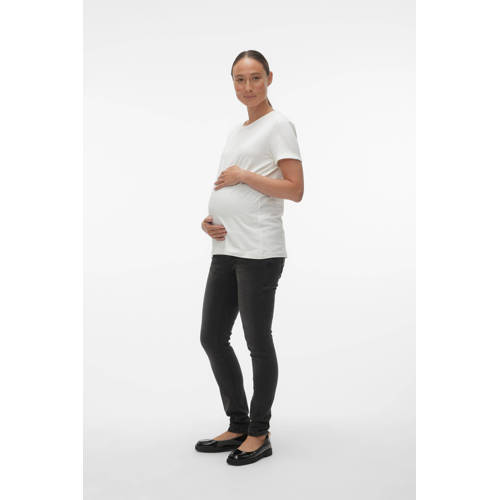 VERO MODA MATERNITY zwangerschaps slim fit jeans VMMLARA grey denim Grijs XL