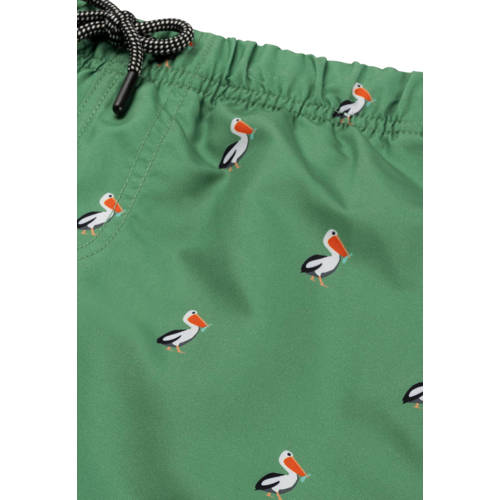 Shiwi zwemshort groen Jongens Gerecycled polyester All over print 110 116