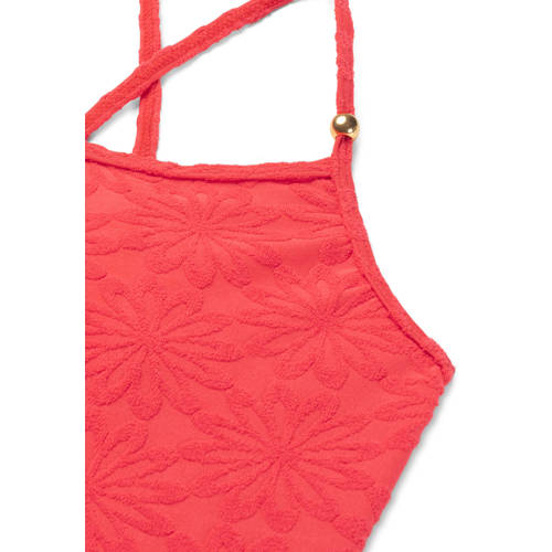 Shiwi halter badpak Lois roze Bikini Meisjes Polyester Effen 98 104