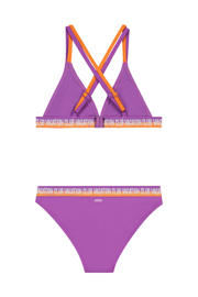 thumbnail: Shiwi triangel bikini Luna paars/oranje