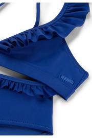 thumbnail: Shiwi triangel bikini Bella met ruches blauw