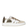 Hip leren sneakers goud
