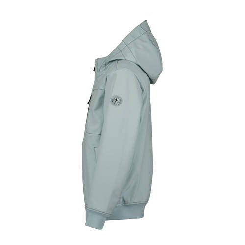 Airforce softshell jas zomer blauw Jongens Polyester Capuchon Effen 116