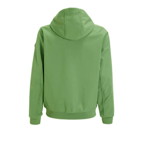 Airforce softshell jas zomer groen Jongens Polyester Capuchon Effen 104