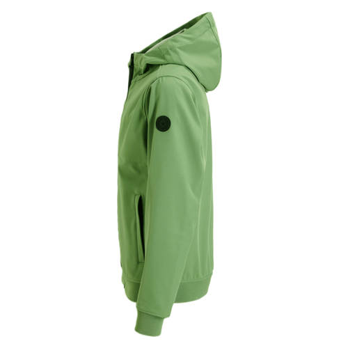 Airforce softshell jas zomer groen Jongens Polyester Capuchon Effen 104