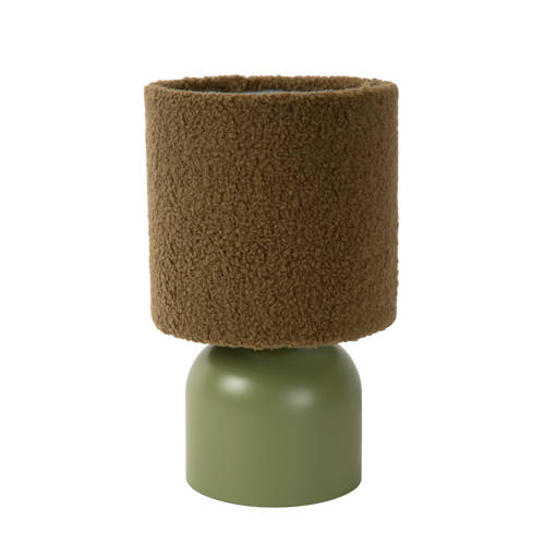 Lucide tafellamp Woolly Groen | Tafellamp van