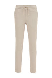 thumbnail: WE Fashion gemêleerde slim fit broek zand