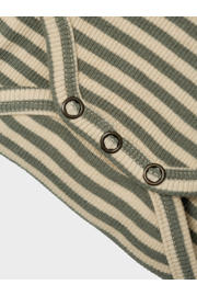 thumbnail: LIL' ATELIER BABY romper NBMGAGO groen/ecru