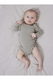 thumbnail: LIL' ATELIER BABY romper NBMGAGO groen/ecru