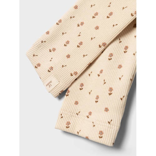 LIL' ATELIER BABY regular fit broek NBFGAGO offwhite Wit Meisjes Katoen 56
