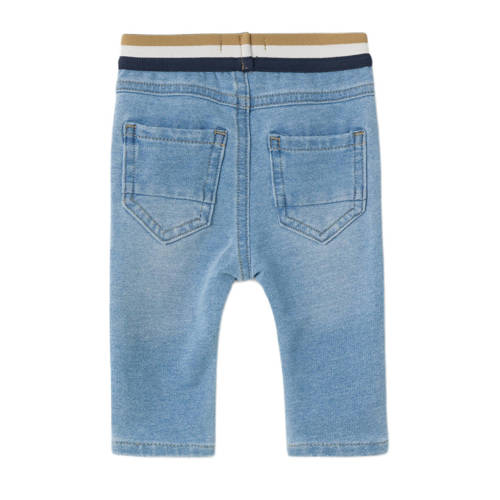 name it BABY skinny broek NBMSILAS light blue denim Jeans Blauw Jongens Stretchkatoen 50