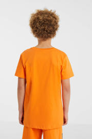 thumbnail: anytime T-shirt met printopdruk oranje