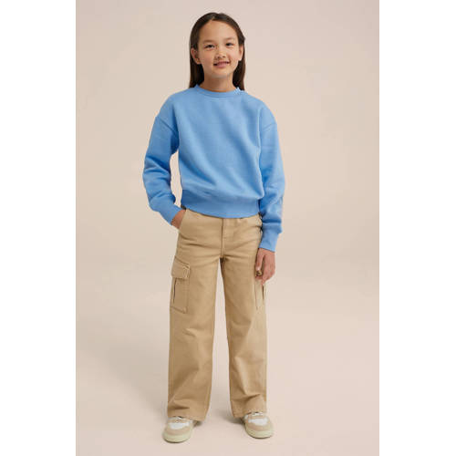 WE Fashion Blue Ridge sweater lichtblauw 98 104 | Sweater van