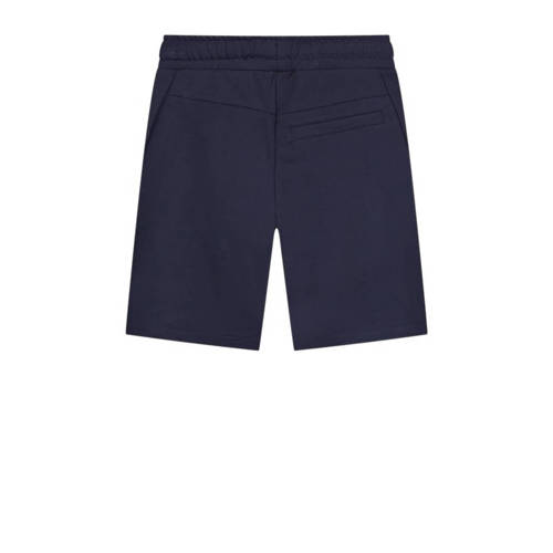Bellaire slim fit sweatshort navy Korte broek Blauw Jongens Stretchkatoen 170 176