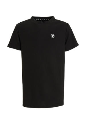 T-shirt met printopdruk zwart