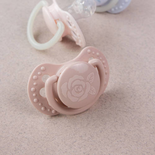 Difrax LOVI Dynamische Fopspeen Newborn Roze