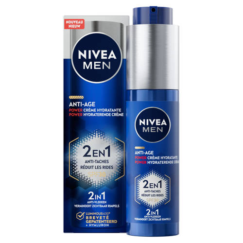 Nivea MEN Luminous Anti-Age Anti-Spot dagcreme SPF 30 50 ml