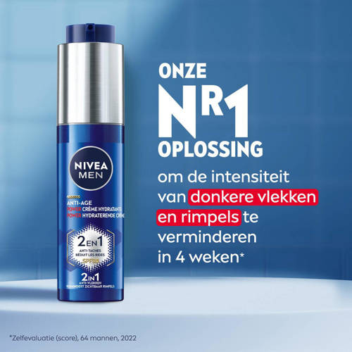 Nivea MEN Luminous Anti-Age Anti-Spot dagcreme SPF 30 50 ml