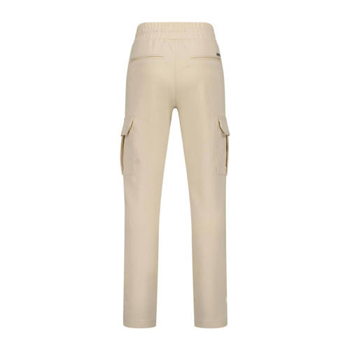 VINGINO regular fit broek SIMOR grijs Jongens Polyester Effen 116