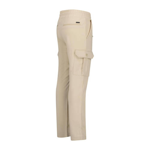 VINGINO regular fit broek SIMOR grijs Jongens Polyester Effen 116