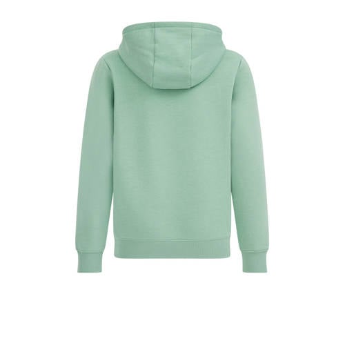 WE Fashion Blue Ridge hoodie bright petrol Sweater Groen Effen 110 116
