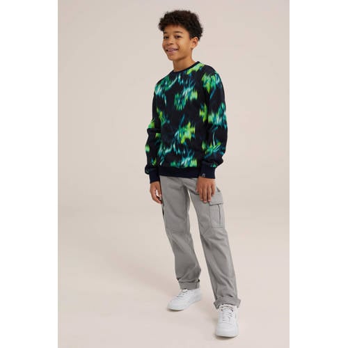 WE Fashion sweater met all over print multi All over print 110 116