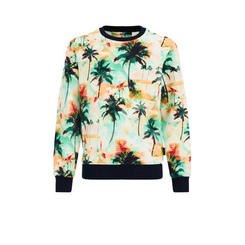 WE Fashion sweater met all over print multi All over print