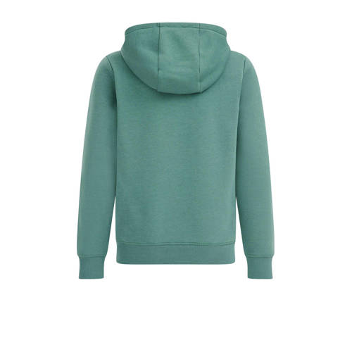 WE Fashion Blue Ridge hoodie topaz Sweater Groen Effen 158 164