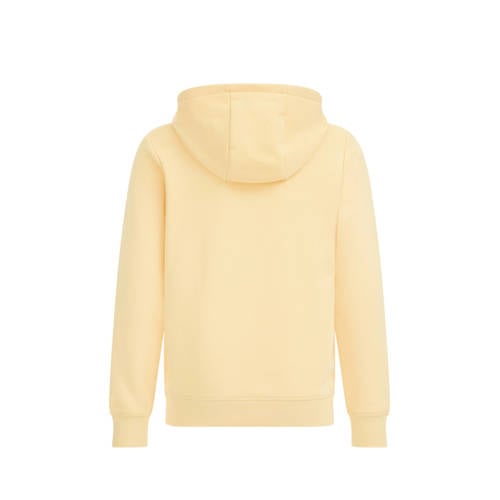 WE Fashion Blue Ridge hoodie light yellow Sweater Geel Effen 98 104