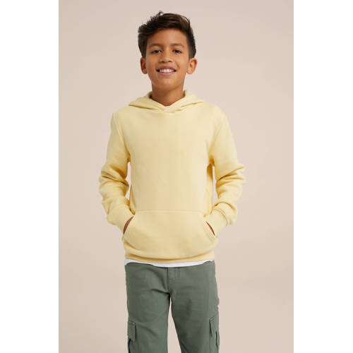 WE Fashion Blue Ridge hoodie light yellow Sweater Geel 110 116
