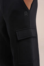 thumbnail: WE Fashion Blue Ridge slim fit joggingbroek zwart