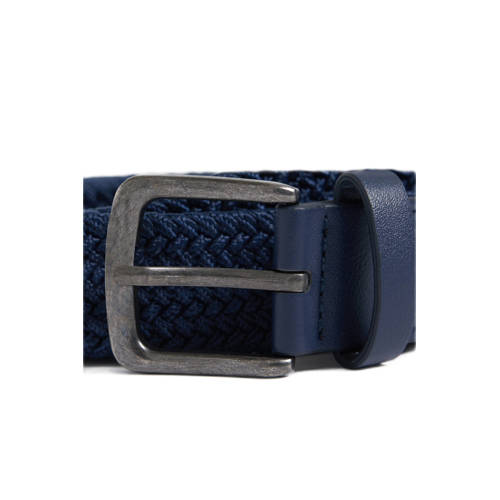 WE Fashion riem donkerblauw Jongens Polypropyleen 55 cm