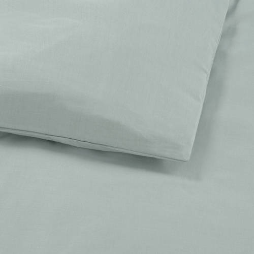 NOUS Kids katoenen dekbedovertrek baby (100x135 cm) Groen Effen