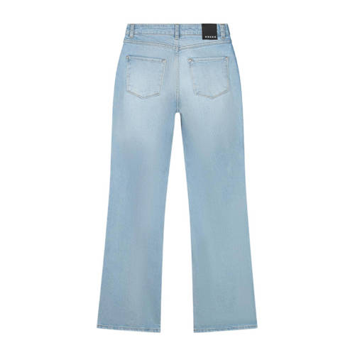 NIK&NIK wide leg jeans Flore light blue Blauw Meisjes Denim Effen 128
