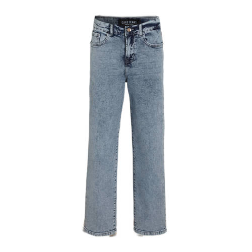 Cars wide leg jeans GARWELL stone used Blauw Jongens Denim 