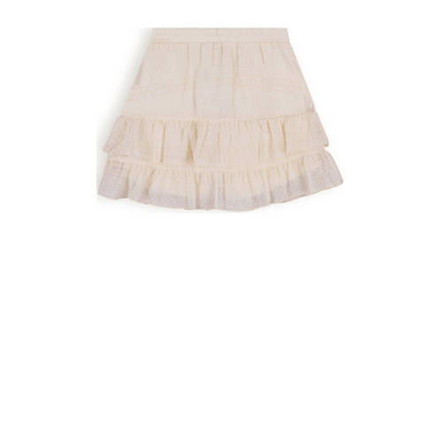 NoBell rok Naia ivoor Wit Meisjes Polyester Effen 122 128
