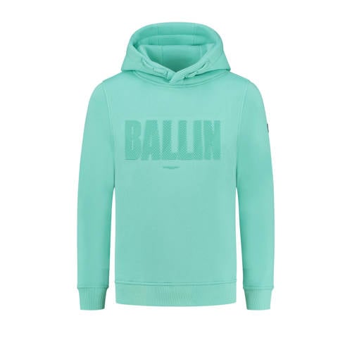 Ballin hoodie met tekst lichtblauw Sweater Tekst